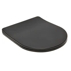 Swiss Aqua Technologies Infinitio Abattant frein de chute, Noir mat (SATINFPBKM)