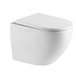 Swiss Aqua Technologies Pack WC Bâti-support Autoportant + WC sans bride SAT + Abattant SoftClose