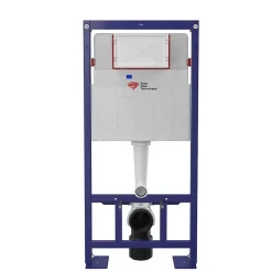 Swiss Aqua Technologies Pack WC Bâti-support Autoportant + WC sans bride SAT + Abattant SoftClose