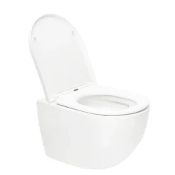 Swiss Aqua Technologies Tornado WC sans bride avec abattant SoftClose et fixations invisibles, blanc (SATFUS010RTORP)
