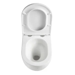 Swiss Aqua Technologies WC suspendu sans bride Tornado Quiet et fixations invisibles, abattant frein de chute (SAT67010RTORP)