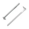 Système De Fixation 2 Supports D'étagères Métalliques 40Cm