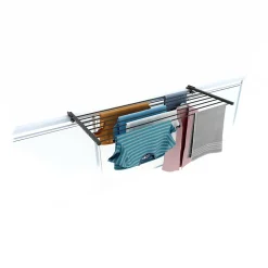 Système linge pliable 2 directions 102x63x8 cm Foxydry Duo
