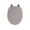 Tablette De Couvercle De Wc Universelle En Mdf Violet Pastel Mat