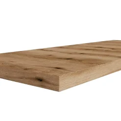 Tablette De Lavabo Murale De 120 Cm En Chêne Naturel