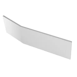 Tablier bain douche JACOB DELAFON Bastille installation en niche blanc brillant