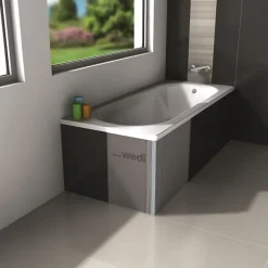 Tablier de baignoire à carreler WEDI 180 x 60 cm en mousse rigide 100% étanche