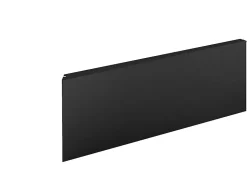 Tablier de baignoire frontal noir Allibert Fix'alu 180 cm