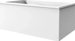Tablier de baignoire frontal et latéral 180 x 60 x 80 cm blanc mat Jacob Delafon