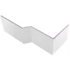 Tablier pour baignoire JACOB DELAFON Neo installation en angle blanc mat