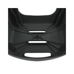 Tabouret grand siège de douche HOCKER Gris Max 130kg Spirella