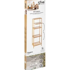 Étagère colonne 4 niveaux Bambou Mix N' Modul - 5Five