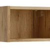 Étagère cube de salle de bain suspendue 30 x 20 cm NOVA chêne Coast Evoke