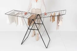 Étendoir à linge 25 m Brabantia Hangon coloris noir