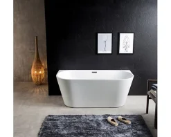 THEA - Baignoire semi-ilot - 170x80x58cm