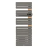 THERMOR - Sèche-serviettes Allure 3 mat à droite avec soufflerie 1750W gris roche/chêne - 483190