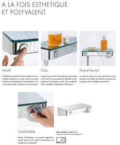 Thermostatique douche 300 chromé HANSGROHE ShowerTablet