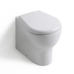 Toilette À Sol En Céramique Avec Rebord Soave De Kiamami Valentina