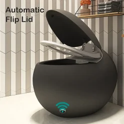 Toilette japonaise moderne Kirei noir