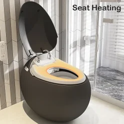 Toilette japonaise moderne Kirei noir
