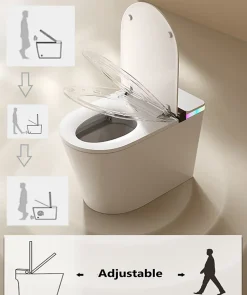 Toilette japonaise Nashi IANNA SORTIE HORIZONTALE, WC lavant automatique, haut de gamme