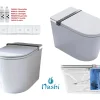 Toilette japonaise Nashi IANNA SORTIE VERTICALE, WC lavant automatique, haut de gamme