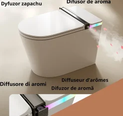 Toilette japonaise Nashi IANNA SORTIE VERTICALE, WC lavant automatique, haut de gamme