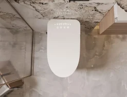 Toilette japonaise Nashi OVIAN PLUS SORTIE VERTICALE, WC lavant automatique, avec stérilisation UV gamme supérieure