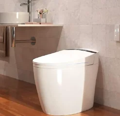 Toilette japonaise Nashi ALDARA NEW SORTIE DUALE, WC lavant automatique, injecteur acier inoxydable, canule séchage, gamme premium