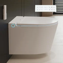 Toilette japonaise Nashi EOS PRO suspendue, WC lavant automatique, gamme supérieure