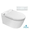 Toilette japonaise Nashi EOS suspendue, WC lavant automatique, gamme supérieure