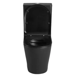 Toilette WC à poser TURIN en ceramique noir mat