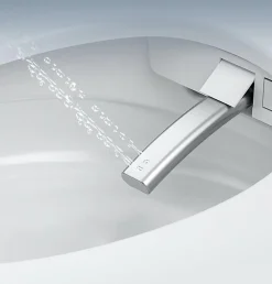 Toilettes intelligentes KLEENMAC Olivia KEB2025TRF (sans réservoir) (toilettes japonaises) sortie verticale 250 mm Blanc