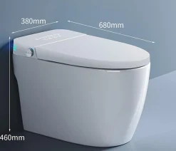Toilettes intelligentes KLEENMAC Olivia KEB2020TRF (sans réservoir) (toilettes japonaises) sortie verticale 200 mm Blanc