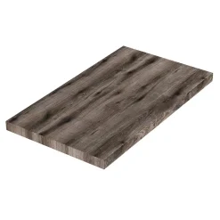 Top Pour Lavabo De Salle De Bain Chêne Fossile 80Cm