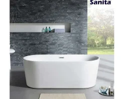 TOSCA - Baignoire ilot - 75x150x58cm