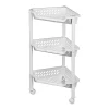 Tour à roulettes avec Paniers de Rangement - Blanc