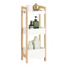 Tour de Rangement Etagère de Stockage, 3 étages FRG226-WN, SoBuy