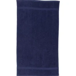 Towel City - Serviette à main LUXURY Bleu marine (90 cm x 50 cm)