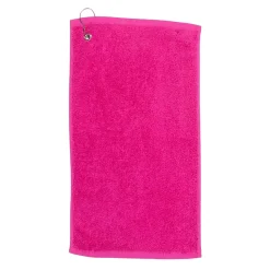 Towel City - Serviette de golf LUXURY Fuchsia (50 cm x 30 cm)