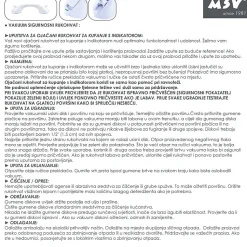 Tringle de douche - MSV - MS096 - PVC - blanc - 40 x 9,5 x 10 cm