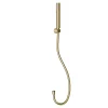 Trio douchette + flexible + support, doré brossé, GoodHome Owens