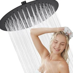 Tête de douche Inox Rond 30cm Sofetiy Max Kit de douche