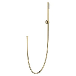 UDEN Kit complet avec support. flexible et pommeau de douche laiton brossé - THERMADOR - KITDOULB
