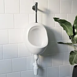 Urinoir en porcelaine, blanc, GoodHome Habera