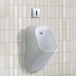 Urinoir JACOB DELAFON Struktura alimentation et sortie encastrée blanc + Effet d'eau