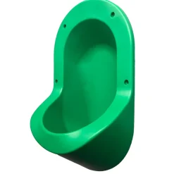 Urinoir sans eau Ti'Pi encastrable seul - Polyéthylène - Vert