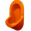 Urinoir sans eau Ti'Pi encastrable seul - Polyéthylène - Orange