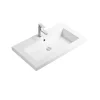Vasque à encastrer rectangulaire - 60 x 46 cm - Blanc brillant - LIVO
