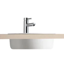 Vasque à encastrer ronde céramique blanc Oasis
